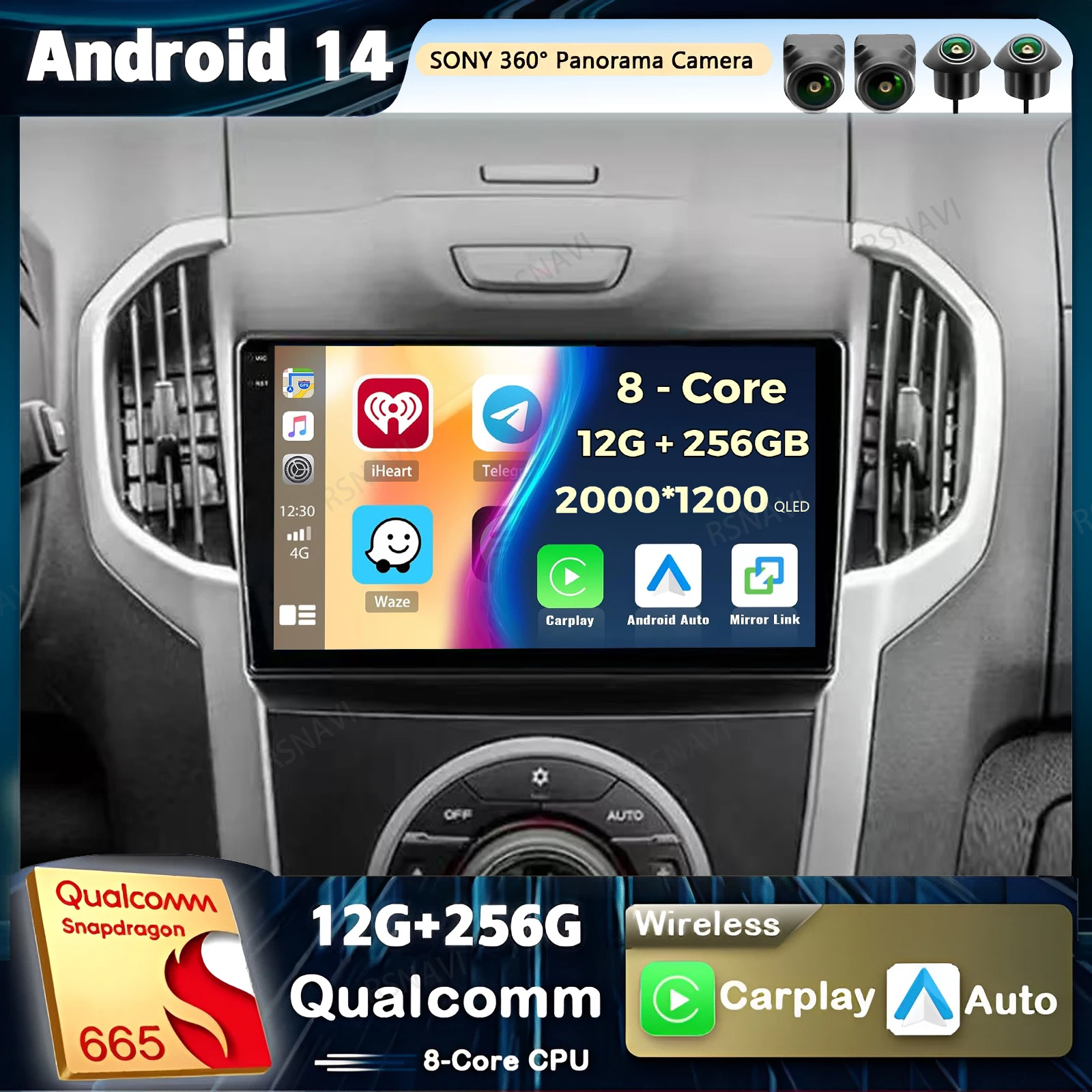 Android 14 Carplay For Chevrolet Holden S10 TRAILBLAZER COLORADO ISUZU DMAX GPS Car Radio Audio Multimedia Player Stereo 2DIN
Android 14 Carplay For Chevrolet Holden S10 TRAILBLAZER COLORADO ISUZU DMAX GPS Car Radio Audio Multimedia Player Stereo 2DIN