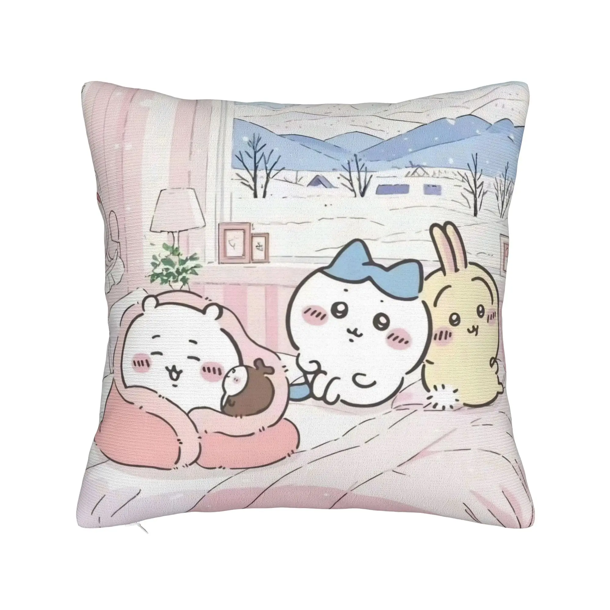 Chiikawa Catoon Pillowcase Polyester Cushion Cover Decorations Bed Pillow Case Cover Bedroom Zipper 45X45cm
Chiikawa Catoon Pillowcase Polyester Cushion Cover Decorations Bed Pillow Case Cover Bedroom Zipper 45X45cm