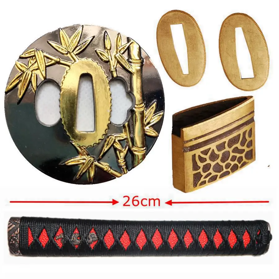 Набор защитных частей для меча из бамбука, Tsuka, Tsuba, Menuki, Fuchi, Кашира, хабаки, сеппа для японской катаны, Wakizashi
Набор защитных частей для меча из бамбука, Tsuka, Tsuba, Menuki, Fuchi, Кашира, хабаки, сеппа для японской катаны, Wakizashi