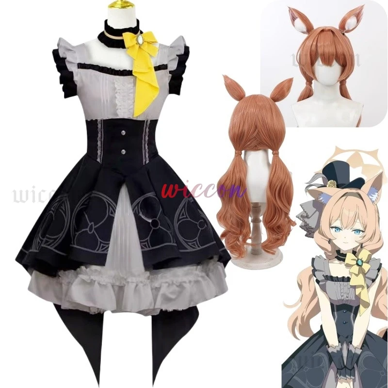 Anime Game Blue Archive Iochi Mari Cosplay Costume Women Girl Dress Wig Headwear Full Set Dress Necklace Carnival Costume
Anime Game Blue Archive Iochi Mari Cosplay Costume Women Girl Dress Wig Headwear Full Set Dress Necklace Carnival Costume