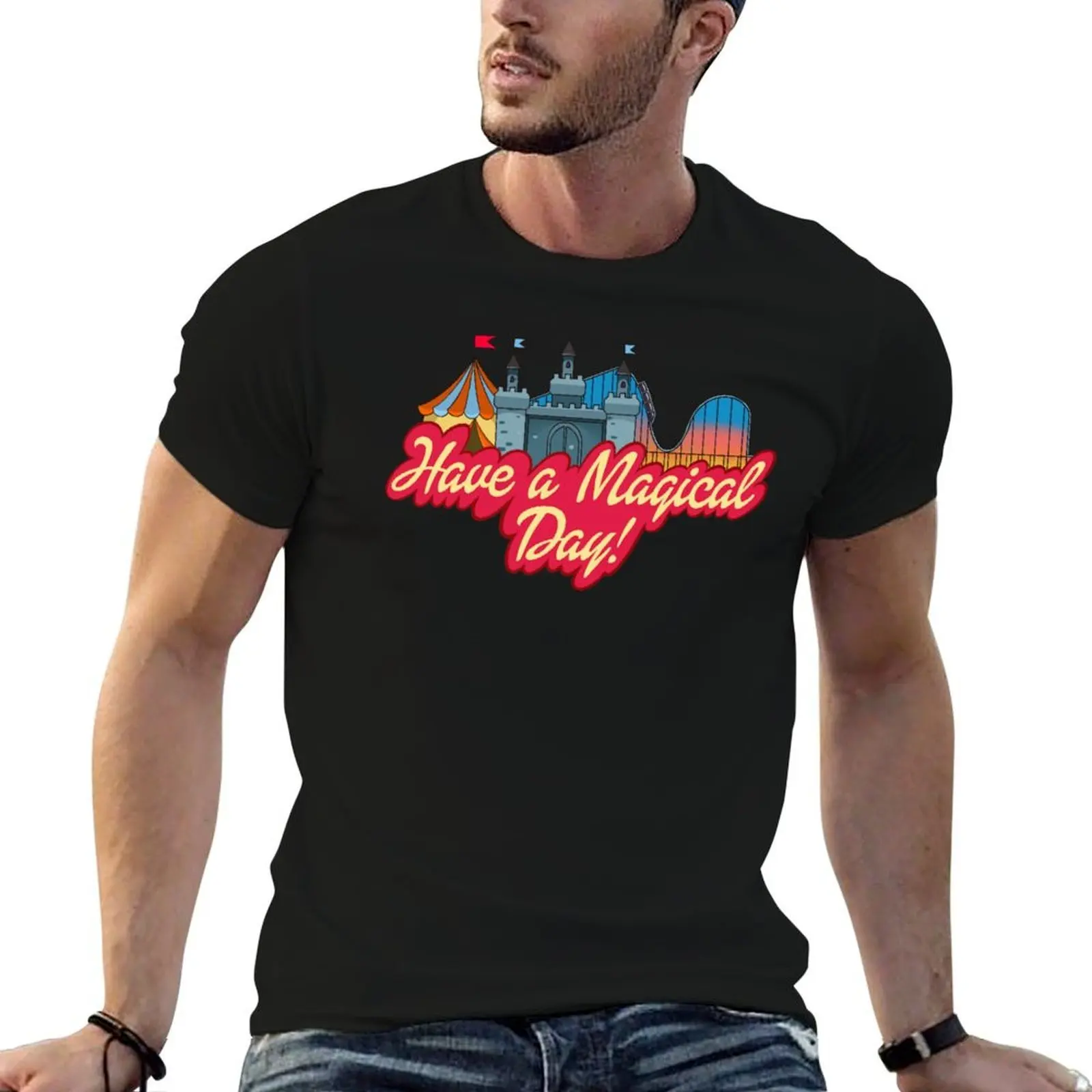 Have a Magical Day! T-Shirt t shirt man casual anime tshirt mens graphic t shirts T-shirt
Have a Magical Day! T-Shirt t shirt man casual anime tshirt mens graphic t shirts T-shirt