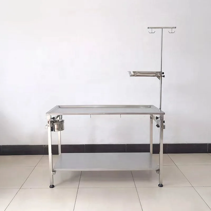 PetFit Double-layer Multi-purpose Veterinary Examination Table for Dogs 304 Stainless Steel CE Certified
PetFit Double-layer Multi-purpose Veterinary Examination Table for Dogs 304 Stainless Steel CE Certified