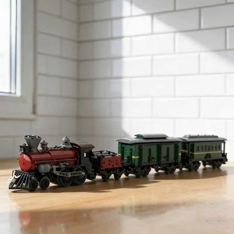 1592pcs MOC Western Steam Train Bundle Kofi Model Building Toy Blocks Christmas Gifts Architecture Assemble DIY Idea Education
1592pcs MOC Western Steam Train Bundle Kofi Model Building Toy Blocks Christmas Gifts Architecture Assemble DIY Idea Education