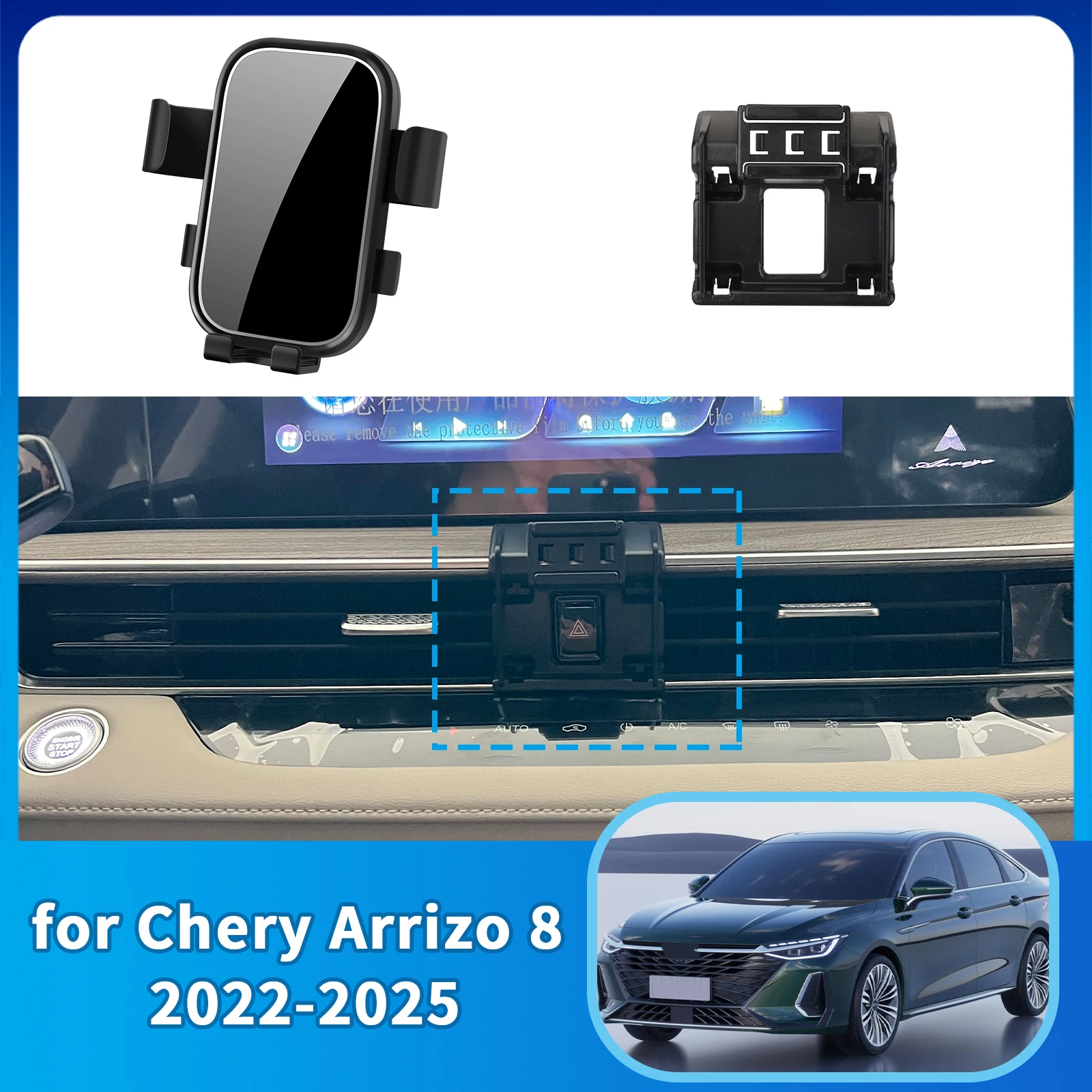 Accessories Car Mobile Phone Holder for Chery Arrizo 8 2022 2023 2024 2025 GPS Bracket Navigation Stand Auto
Accessories Car Mobile Phone Holder for Chery Arrizo 8 2022 2023 2024 2025 GPS Bracket Navigation Stand Auto