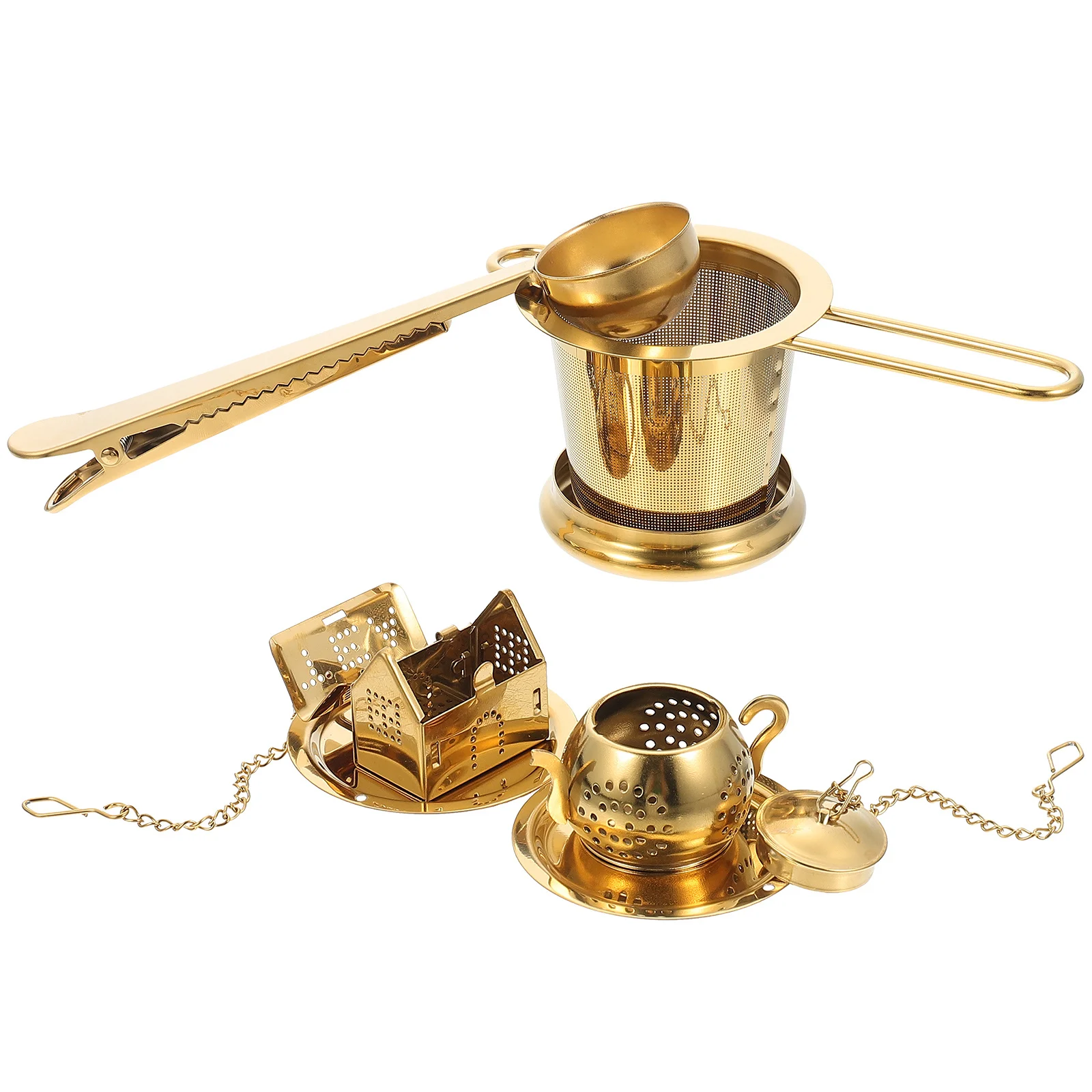 1Set Tea Infuser Spoon Stainless Steel Filters for Loose Leaf Herbal Spice Fruit Tea Brewing Teapot Strainers
1Set Tea Infuser Spoon Stainless Steel Filters for Loose Leaf Herbal Spice Fruit Tea Brewing Teapot Strainers