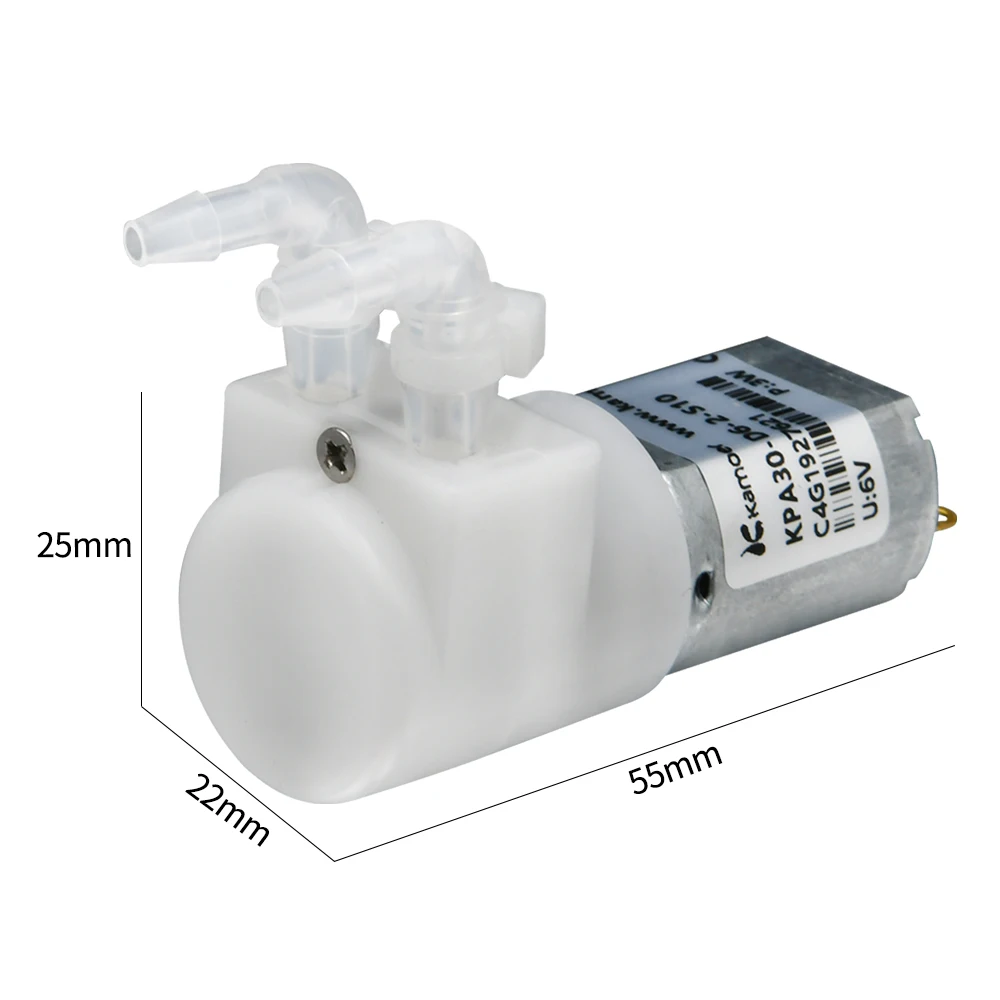 Kamoer 30ml/min Peristaltic Pump KPA30 6V DC Motor Low Flow Gear Pump with Silicone Tube 1mm Wall thickness Small Size
Kamoer 30ml/min Peristaltic Pump KPA30 6V DC Motor Low Flow Gear Pump with Silicone Tube 1mm Wall thickness Small Size