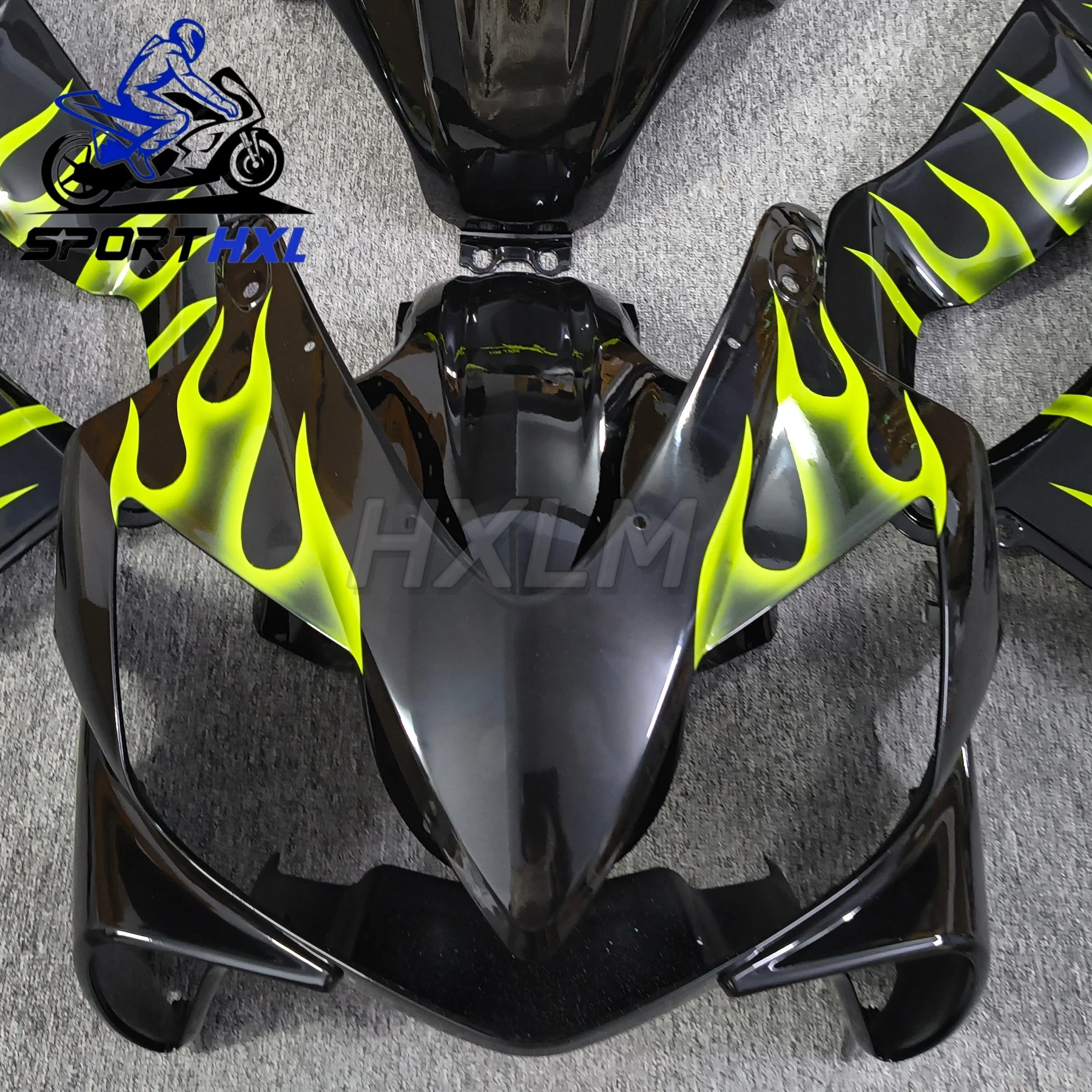 For Honda Cbr600 2004 - 2007 Plastic Fairings CBR 600 2004 Yellow Black Body Kits CBR600 F4i 04 05 Fairings Unpainted, Custom
For Honda Cbr600 2004 - 2007 Plastic Fairings CBR 600 2004 Yellow Black Body Kits CBR600 F4i 04 05 Fairings Unpainted, Custom