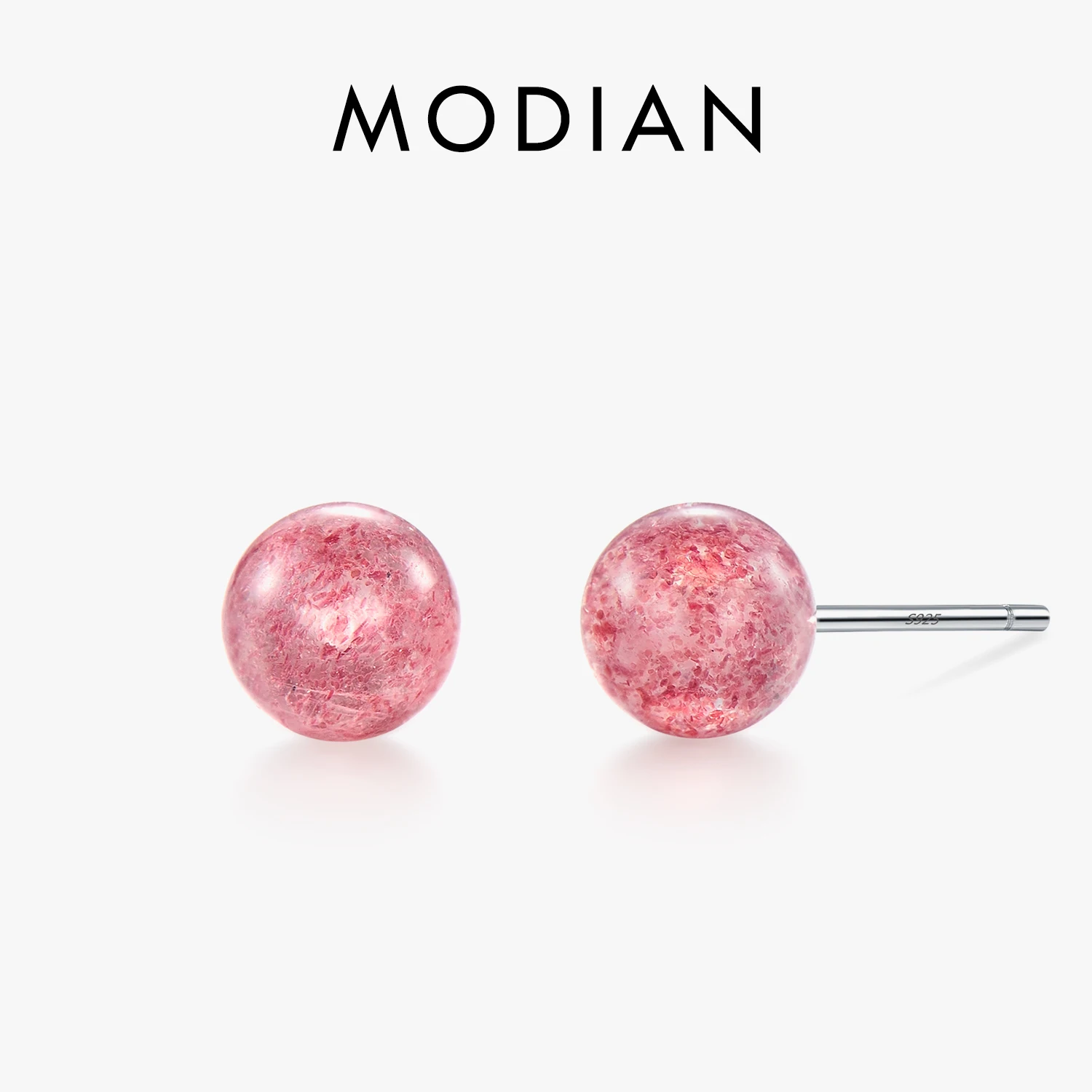 MODIAN 925 Sterling Silver Women's Jewelry Fashion Tiny Strawberry Crystal Stud Earrings Gift for Women Kids Lady Madam Women
MODIAN 925 Sterling Silver Women's Jewelry Fashion Tiny Strawberry Crystal Stud Earrings Gift for Women Kids Lady Madam Women