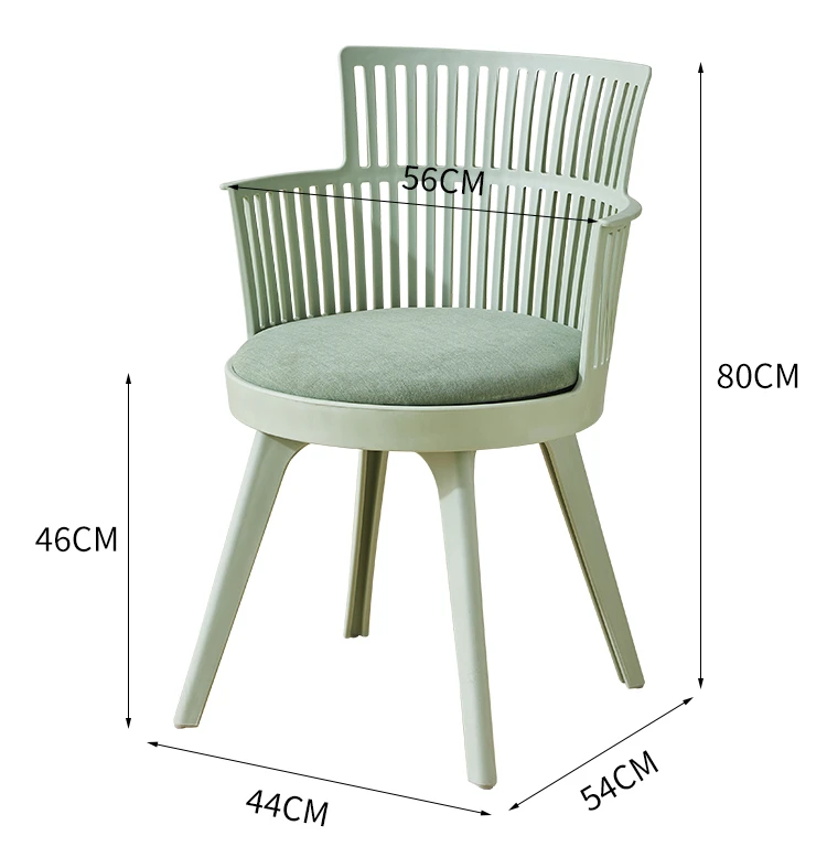Modern simple family dining chair light luxury back chair Internet celebrity plastic makeup
Modern simple family dining chair light luxury back chair Internet celebrity plastic makeup