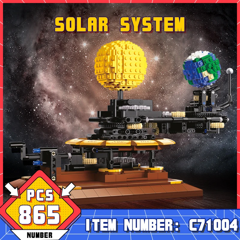 C71004 Roaming Universe Series Solar System Set Diy Assembly Blocks Toy Children Education Toy Model Student Kids Birthday Gifts
C71004 Roaming Universe Series Solar System Set Diy Assembly Blocks Toy Children Education Toy Model Student Kids Birthday Gifts