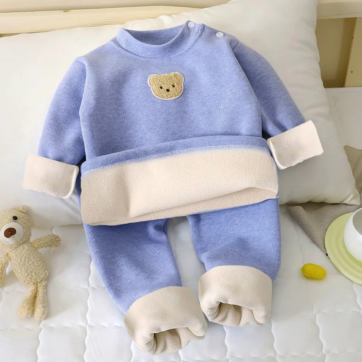 2025 Kids Fleece Thick Pajamas Set Winter Cartoon Half Turtleneck Underwear for Boys and Girls Warm Homewear Children's Cloth
2025 Kids Fleece Thick Pajamas Set Winter Cartoon Half Turtleneck Underwear for Boys and Girls Warm Homewear Children's Cloth