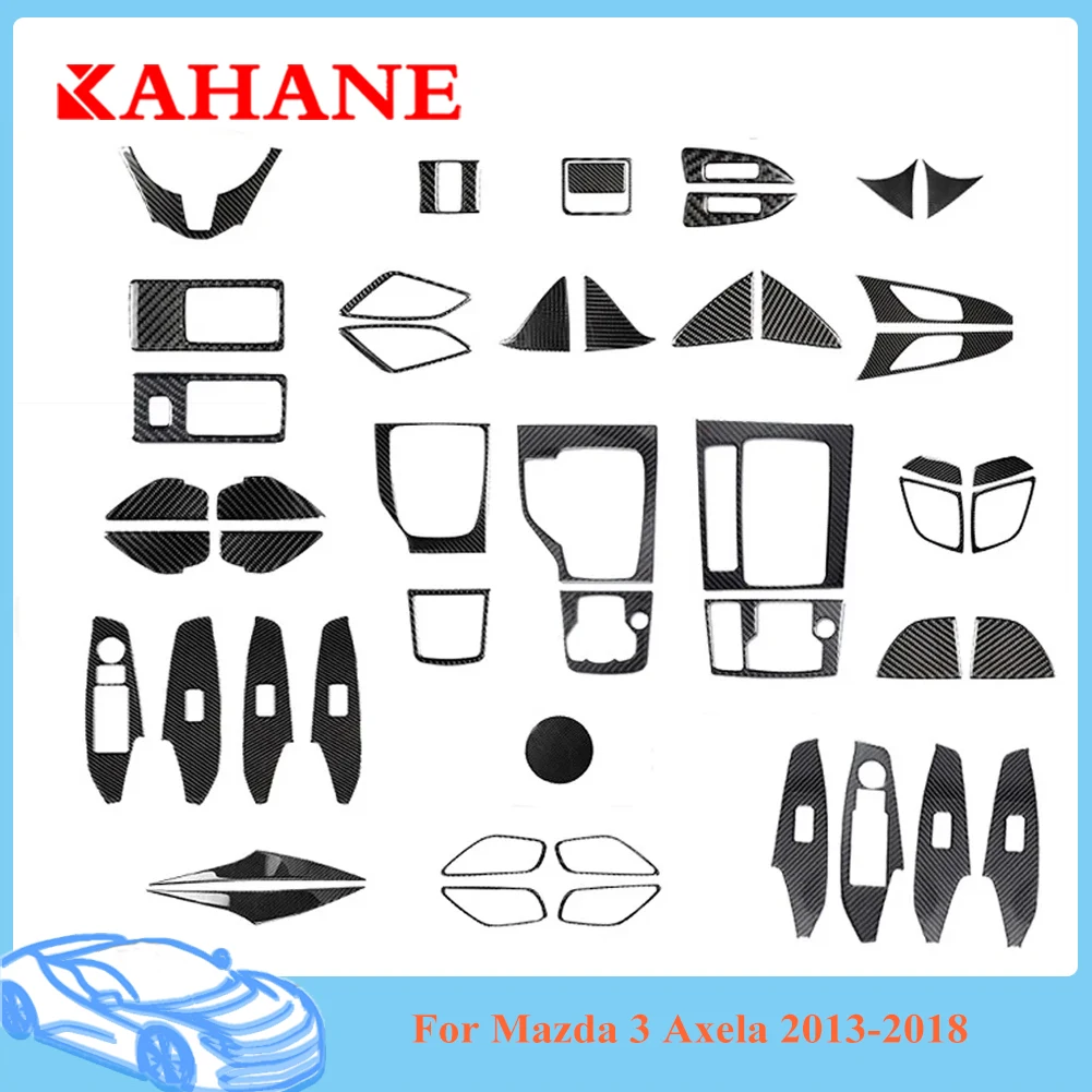 Black Carbon Fiber Stickers For Mazda 3 Axela 2013 2014 2015 2016 2017 2018 Car Interior Mouldings Decorative Trim Accessories
Black Carbon Fiber Stickers For Mazda 3 Axela 2013 2014 2015 2016 2017 2018 Car Interior Mouldings Decorative Trim Accessories