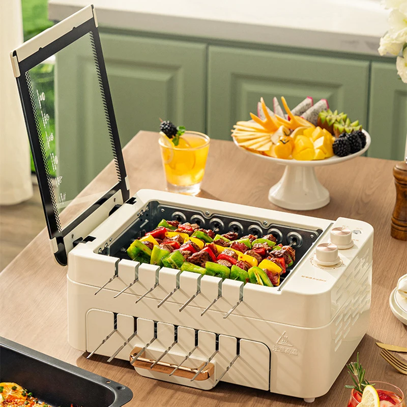 Skewer grill machine electric grill pan household multifunctional split electric grill skewer barbecue grill shabu-shabu grill
Skewer grill machine electric grill pan household multifunctional split electric grill skewer barbecue grill shabu-shabu grill