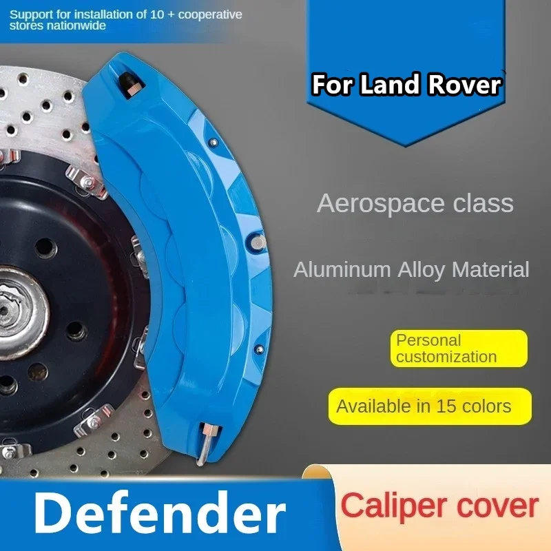 For Land Rover Defender Car Brake Caliper Cover 3D Aluminum Metal Kit Front Rear Wheel Decoration 2019 2020 2021 2022
For Land Rover Defender Car Brake Caliper Cover 3D Aluminum Metal Kit Front Rear Wheel Decoration 2019 2020 2021 2022