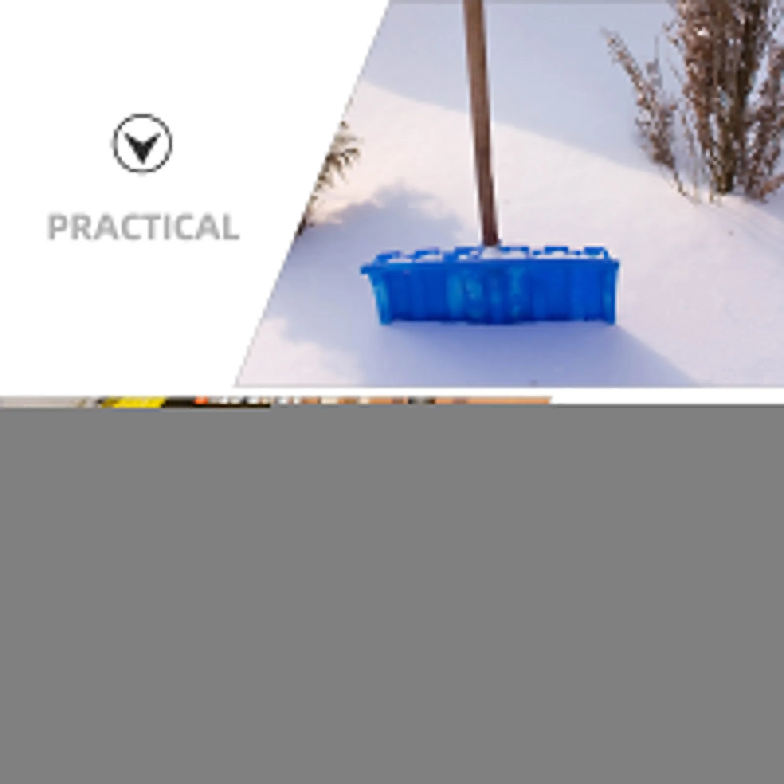 Snow Scraper Shovel Durable Plastic Cleaner Long Handle Snow Cleaning Tool Broom Sidewalk Rake Winter Car Outdoor Supplies Anti
Snow Scraper Shovel Durable Plastic Cleaner Long Handle Snow Cleaning Tool Broom Sidewalk Rake Winter Car Outdoor Supplies Anti