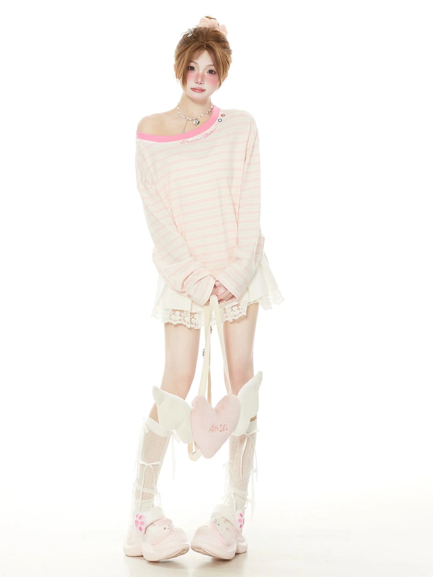 Длинная футболка в полоску Salt Blue, женская красивая уникальная креативная хлопковая футболка для поездок на работу, корейская свободная футболка
Длинная футболка в полоску Salt Blue, женская красивая уникальная креативная хлопковая футболка для поездок на работу, корейская свободная футболка