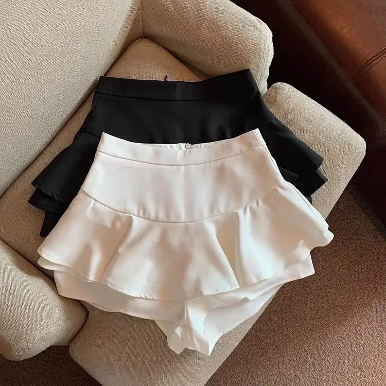 Mini Black Faldas Mujer Moda White Ruffled Skirt High Waist Y2k Clothes Юбка Pleated Skirt Юбки New Summer Mermaid
Mini Black Faldas Mujer Moda White Ruffled Skirt High Waist Y2k Clothes Юбка Pleated Skirt Юбки New Summer Mermaid