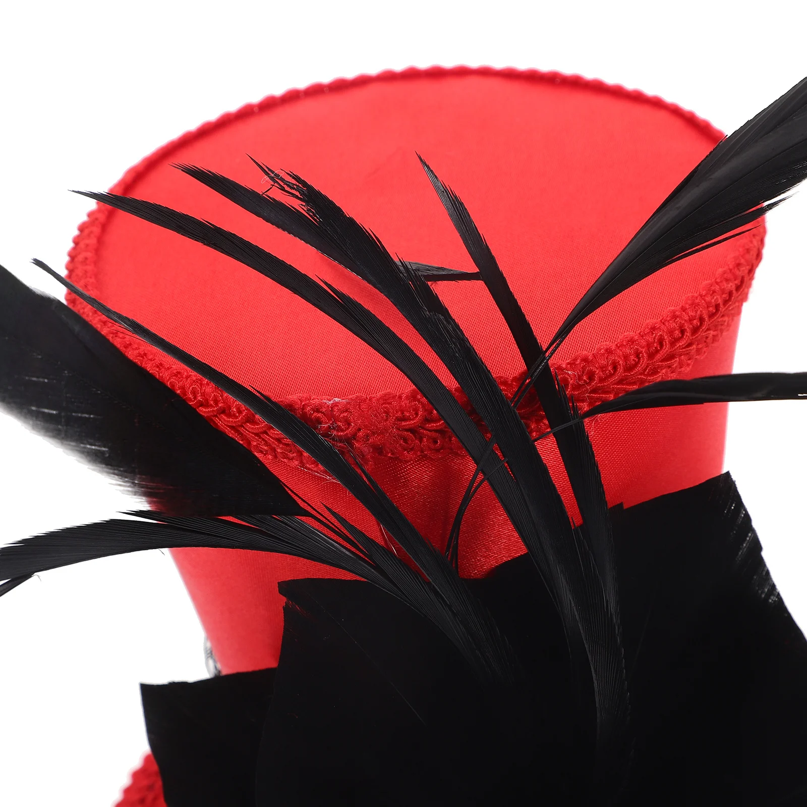 Red Fascinator Hat Top Hat Women Tea Party Headpiece Elegant Headdress Bridal Accessories Fascinators for Women
Red Fascinator Hat Top Hat Women Tea Party Headpiece Elegant Headdress Bridal Accessories Fascinators for Women