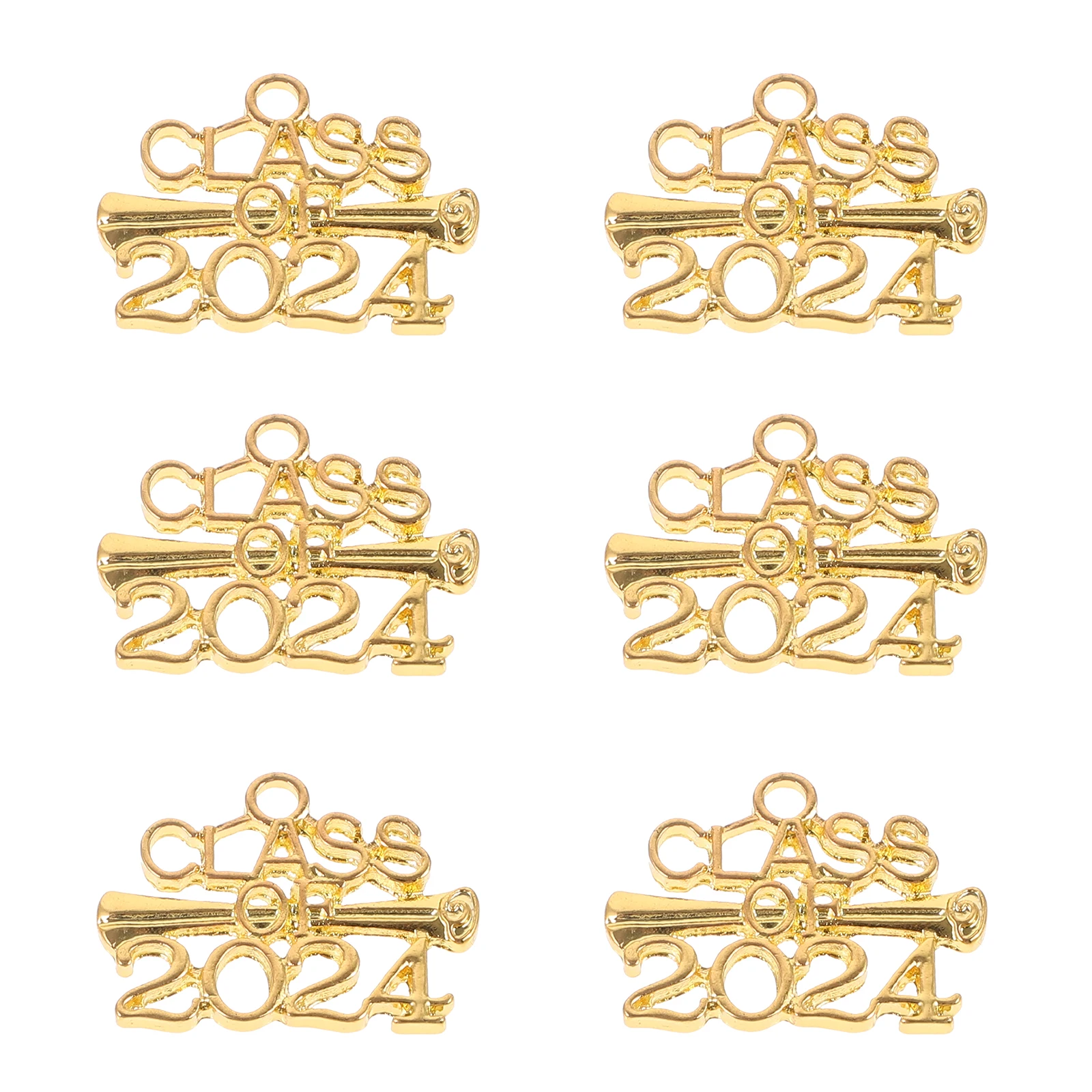 10 Pcs Alloy 2024 Charms for DIY Necklace Bracelet Earrings Making Metal Pendants Jewelry Supplies Class of 2024 Crafts
10 Pcs Alloy 2024 Charms for DIY Necklace Bracelet Earrings Making Metal Pendants Jewelry Supplies Class of 2024 Crafts