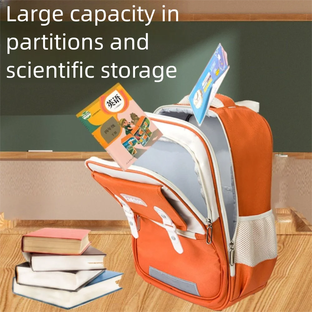 Fashion Waterproof Backpack Spine Protection Load Reduction Students Bag Large Capacity Lightweight School Bag Unisex
Fashion Waterproof Backpack Spine Protection Load Reduction Students Bag Large Capacity Lightweight School Bag Unisex