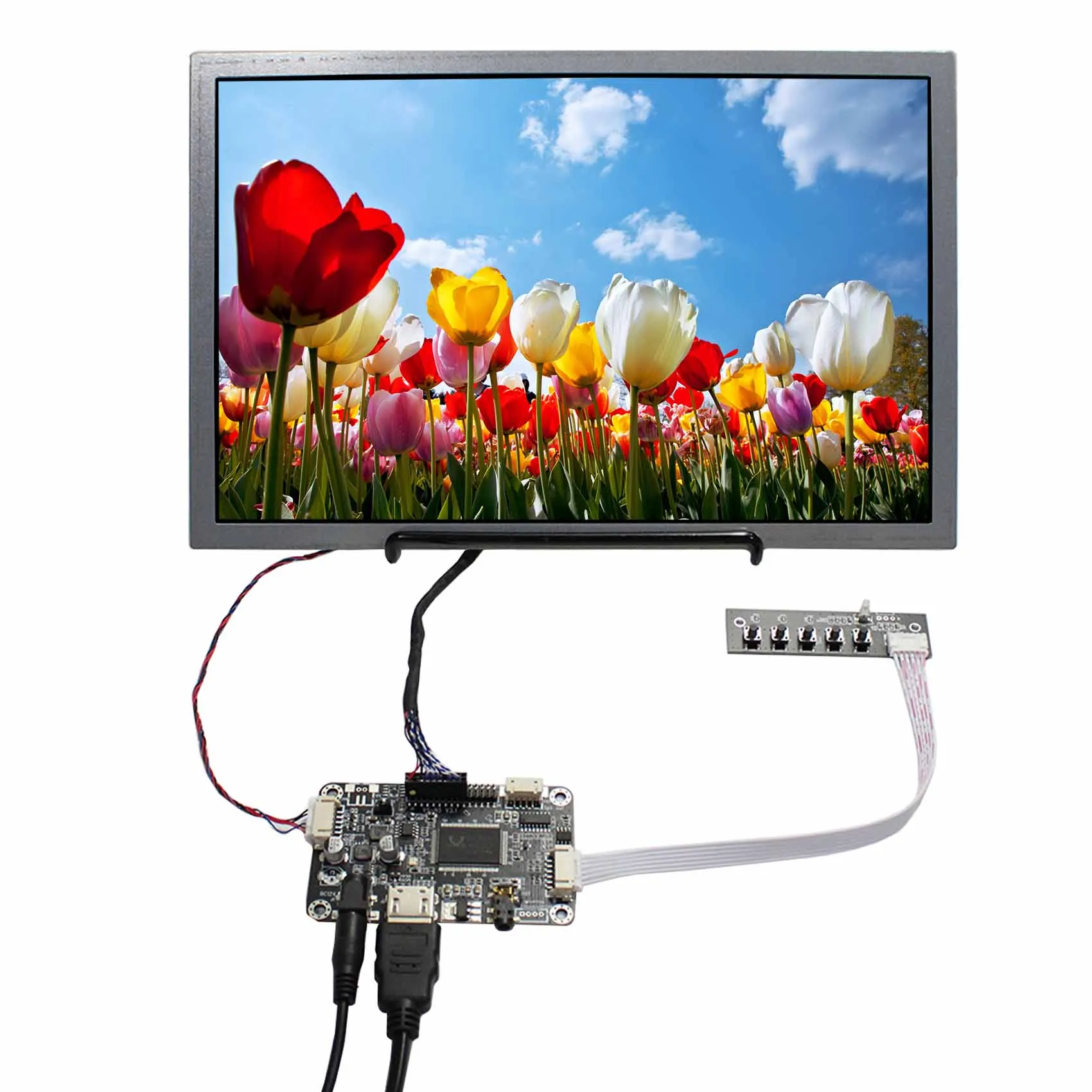 12.1" AA121TD02 1280X800 LCD Display with HD-MI LCD Board Work for LVDS Screen,suit for DIY,external LCD,game
12.1" AA121TD02 1280X800 LCD Display with HD-MI LCD Board Work for LVDS Screen,suit for DIY,external LCD,game