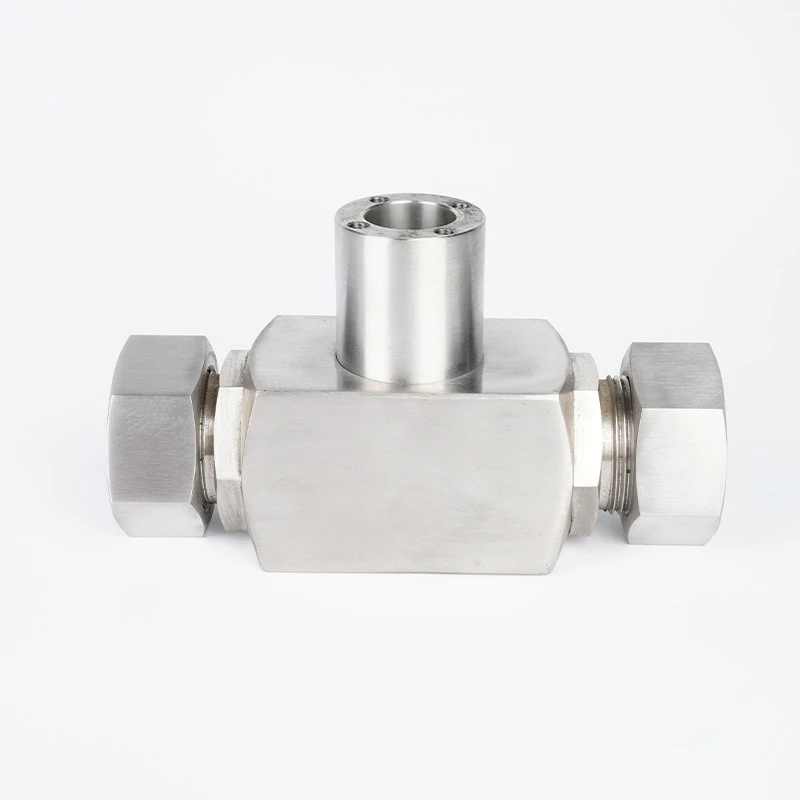 Manufacturer supply, thermal mass flowmeter ferrule connection type shell, thread connection stainless steel flowmeter shell
Manufacturer supply, thermal mass flowmeter ferrule connection type shell, thread connection stainless steel flowmeter shell