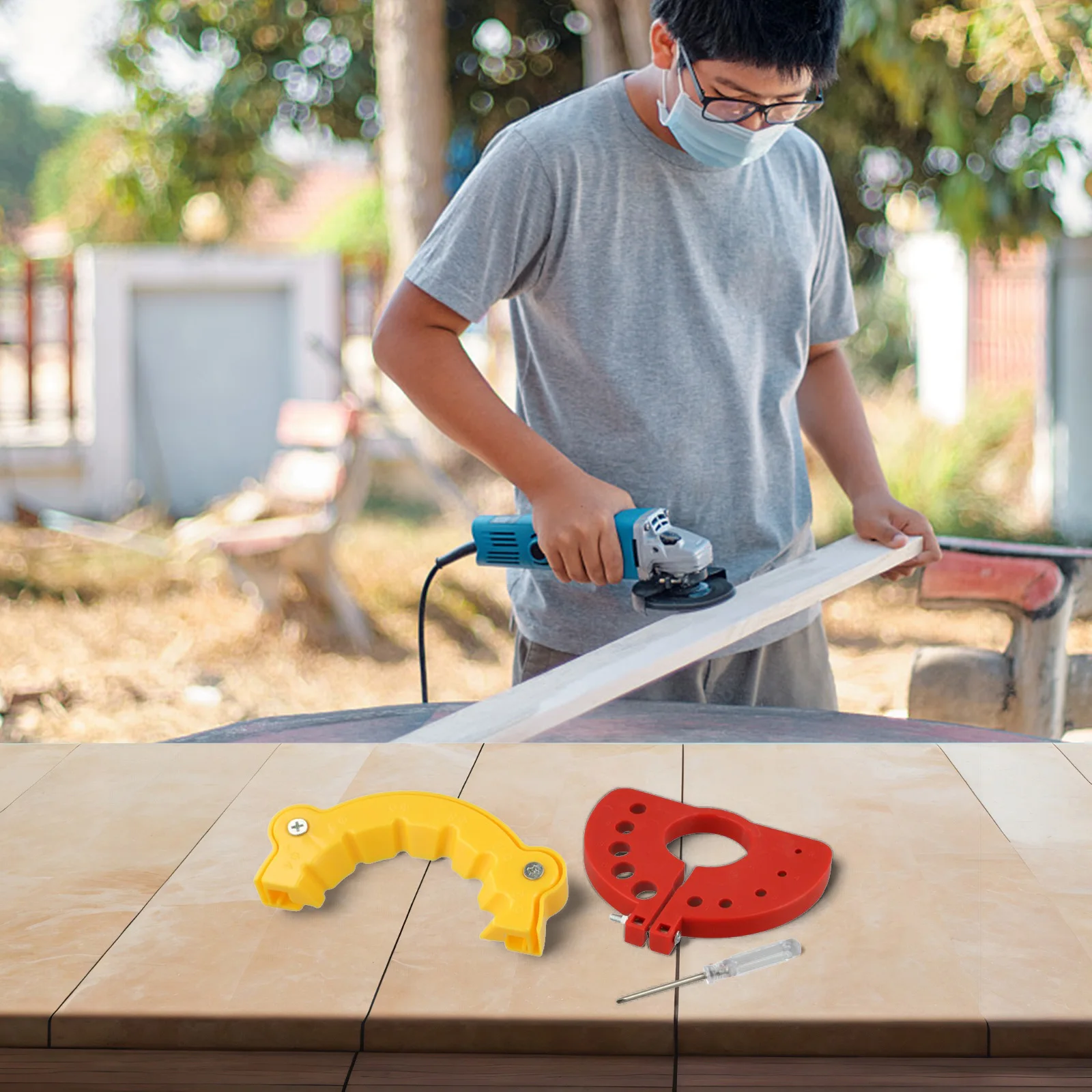 1pc Drilling Bracket Angle Grinder Modified Drill Bit Grinder With Screwdriver Kit 3-12mm Multifunctional Grinding Tools Kit
1pc Drilling Bracket Angle Grinder Modified Drill Bit Grinder With Screwdriver Kit 3-12mm Multifunctional Grinding Tools Kit