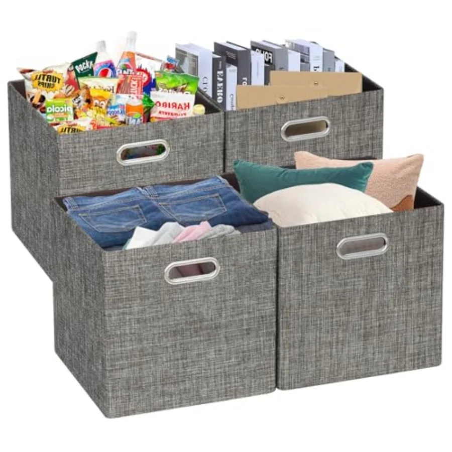 Storage Basket Bins13×13 Foldable Storage Boxes Containers for Closet Organizer Shelf Cabinet Bookcase Thick Fabric Drawer with
Storage Basket Bins13×13 Foldable Storage Boxes Containers for Closet Organizer Shelf Cabinet Bookcase Thick Fabric Drawer with