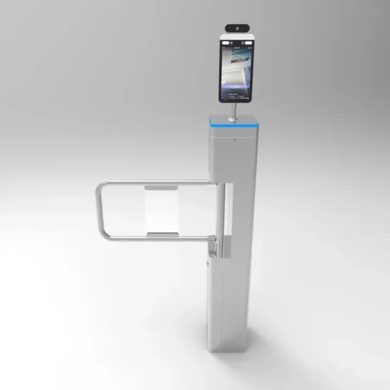 Stainless Steel Swing Barrier Turnstile Face Recognition Access Control System for Office Mall Library Crowd Management
Stainless Steel Swing Barrier Turnstile Face Recognition Access Control System for Office Mall Library Crowd Management