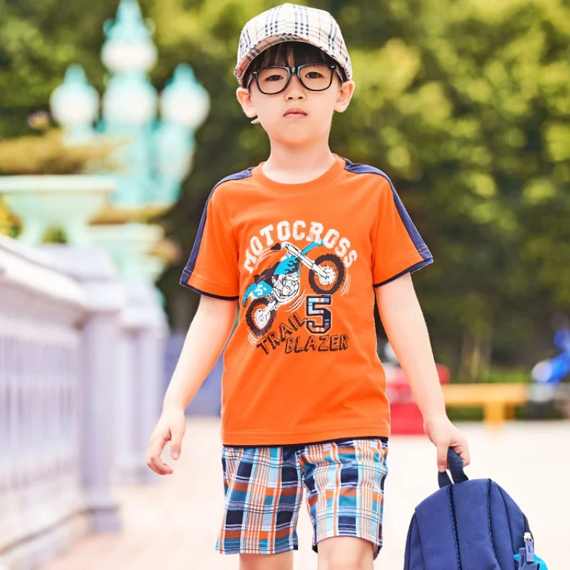 BoyTT-shirt Short Sleeve Suit2024New Summer Clothes Children's Little Kids' Two-Piece Suit Children's Clothing Trendy Summer
BoyTT-shirt Short Sleeve Suit2024New Summer Clothes Children's Little Kids' Two-Piece Suit Children's Clothing Trendy Summer