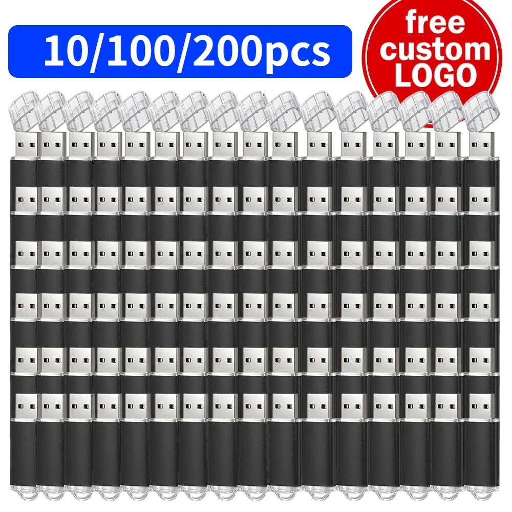 10/100/200Pcs Free Custom Logo USB Flash Drive 64GB Pen Drive 512MB 1GB 2GB 4GB 8GB 16GB Usb Stick 32GB Memory Stick Gift 2.0
10/100/200Pcs Free Custom Logo USB Flash Drive 64GB Pen Drive 512MB 1GB 2GB 4GB 8GB 16GB Usb Stick 32GB Memory Stick Gift 2.0