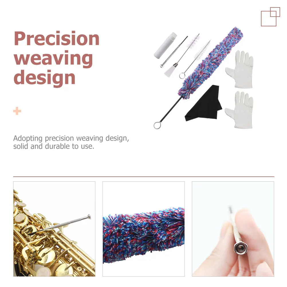 1Set Saxophone Cleaning Cloth Hydrophilic Tear-Resistant Multipurpose Sax Mouthpiece Clean Brush Instrument Cleaning Supply
1Set Saxophone Cleaning Cloth Hydrophilic Tear-Resistant Multipurpose Sax Mouthpiece Clean Brush Instrument Cleaning Supply