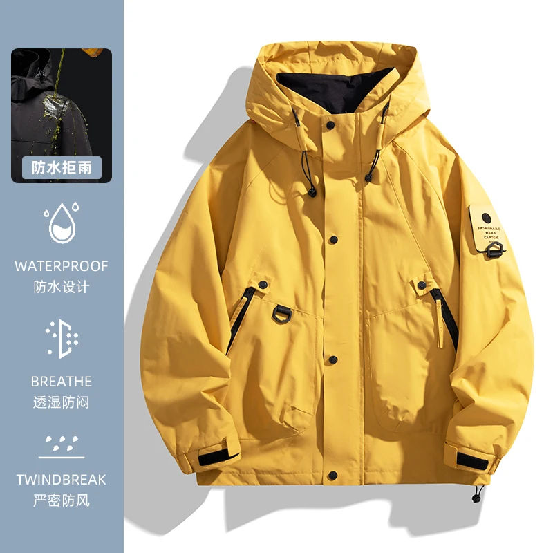 Hooded Spring Autumn Jackets Mens Waterproof Rain Jacket Outdoor Fishing Hiking Jacket Male Windbreaker Running Riding Jackets
Hooded Spring Autumn Jackets Mens Waterproof Rain Jacket Outdoor Fishing Hiking Jacket Male Windbreaker Running Riding Jackets