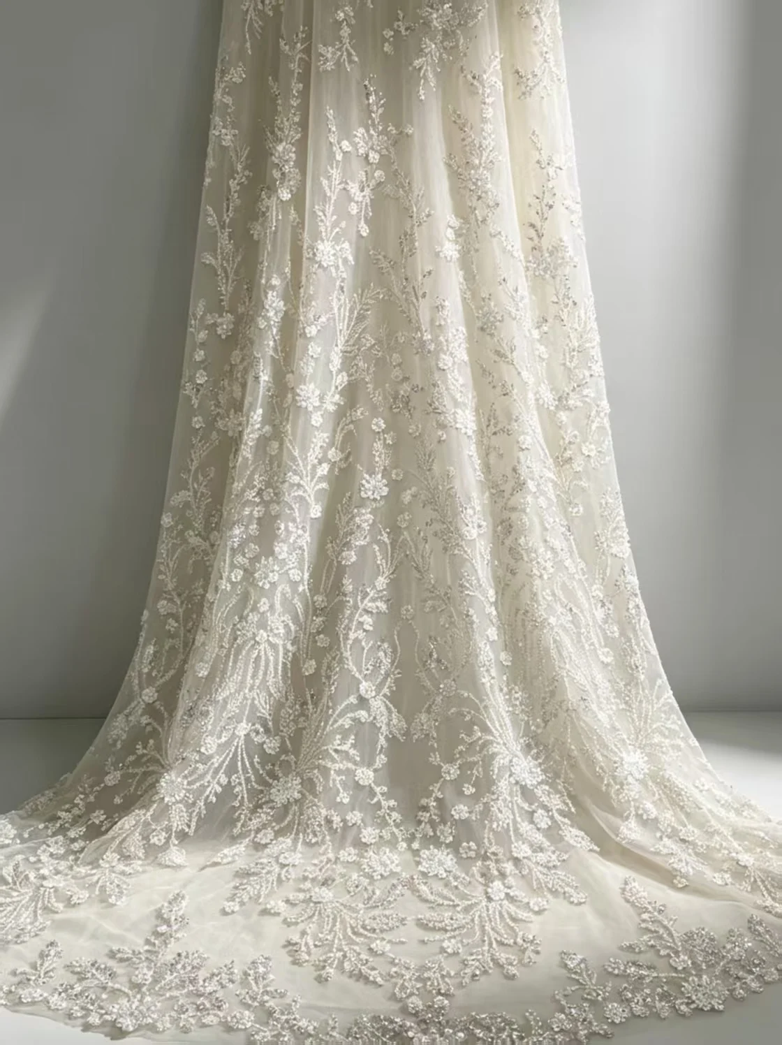XILEI 29 Heavy Bridal Lace Fabric Beaded Sequin Embroidery High Quality French Tulle for Wedding Gown Nigerian Style
XILEI 29 Heavy Bridal Lace Fabric Beaded Sequin Embroidery High Quality French Tulle for Wedding Gown Nigerian Style