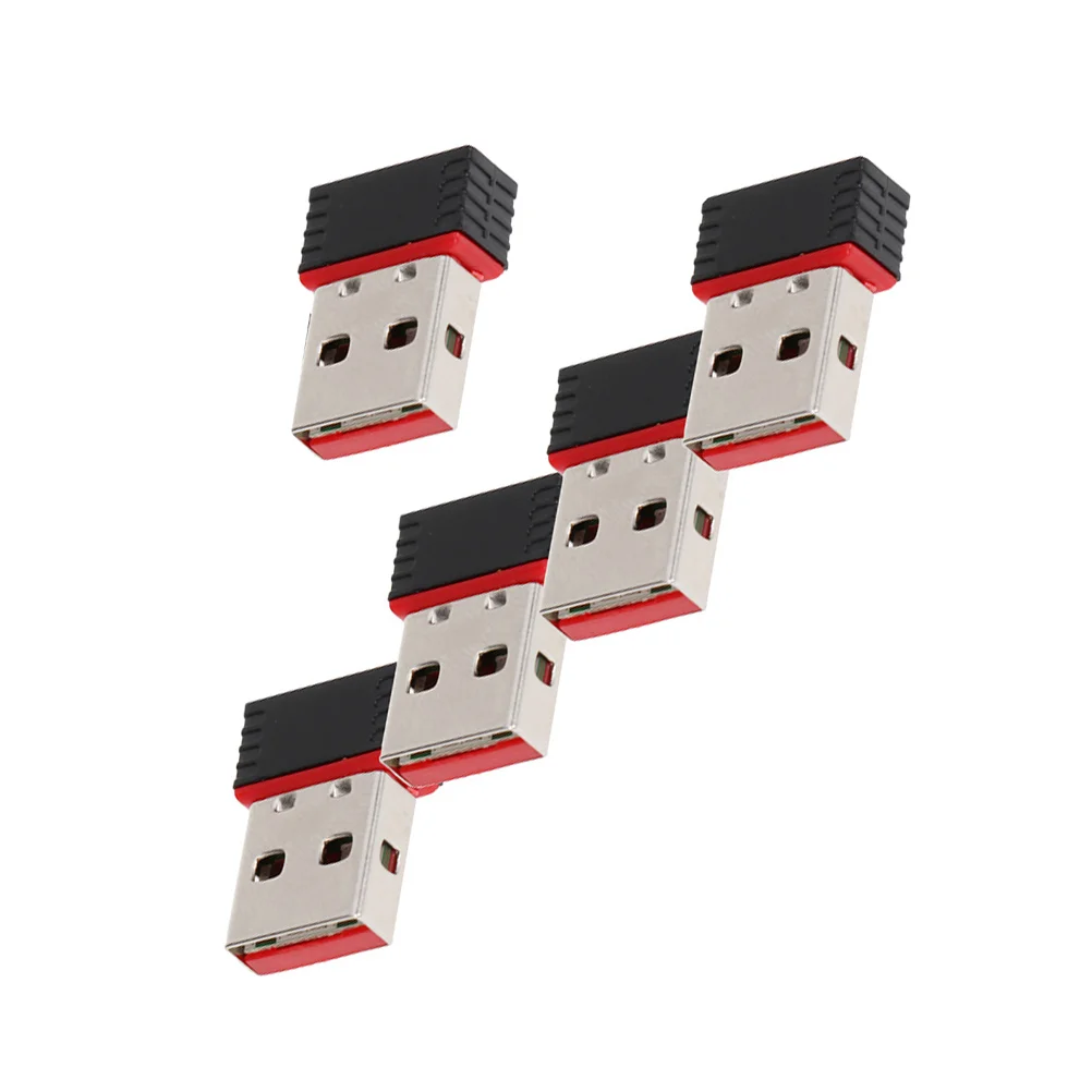 5Pc Mini PC WiFi Adapter 150M USB WiFi Antenna Wireless Computer Network Portable USB Wifi Receivers Adapter
5Pc Mini PC WiFi Adapter 150M USB WiFi Antenna Wireless Computer Network Portable USB Wifi Receivers Adapter
