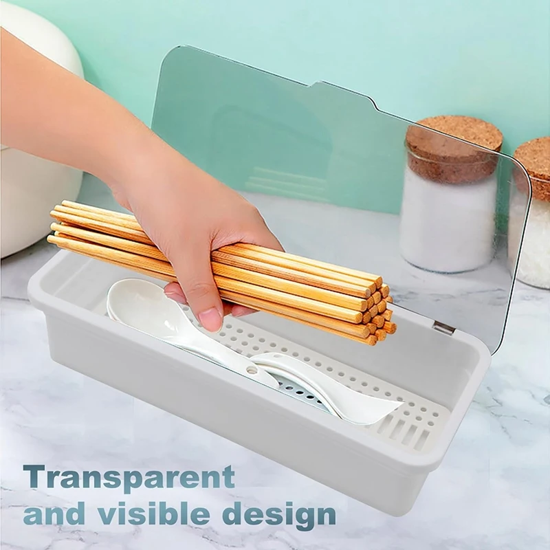 Rog-eyFlatware Tray with Lid,Utensil Storage with Lid Plastic Cutlery Tray,Cutlery Drawer Organizer Utensil Storage 
Rog-eyFlatware Tray with Lid,Utensil Storage with Lid Plastic Cutlery Tray,Cutlery Drawer Organizer Utensil Storage
