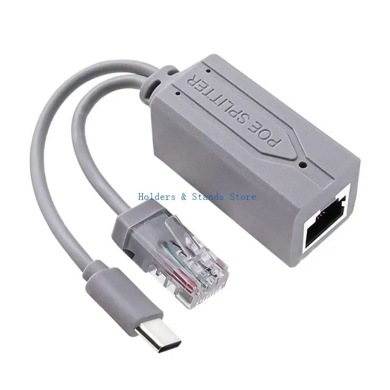 Y4UE USB C PoE Splitter With 48V To 5V Output For Efficient Power Distribution Support 10/100Mbps Fast Gigabit Transmission
Y4UE USB C PoE Splitter With 48V To 5V Output For Efficient Power Distribution Support 10/100Mbps Fast Gigabit Transmission