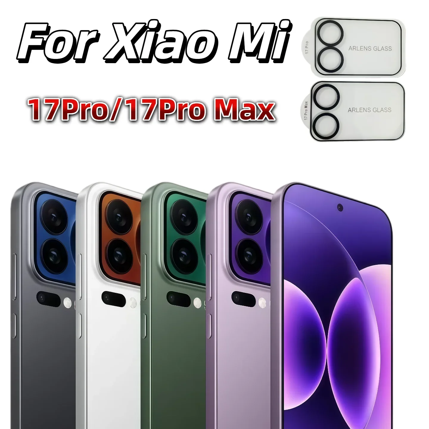 2PCS Anti-Shatter Full Cover Tempered Glass Screen Protector for Xiao Mi 17 pro Max/17 with Camera Lens & Back Cover Protection
2PCS Anti-Shatter Full Cover Tempered Glass Screen Protector for Xiao Mi 17 pro Max/17 with Camera Lens & Back Cover Protection