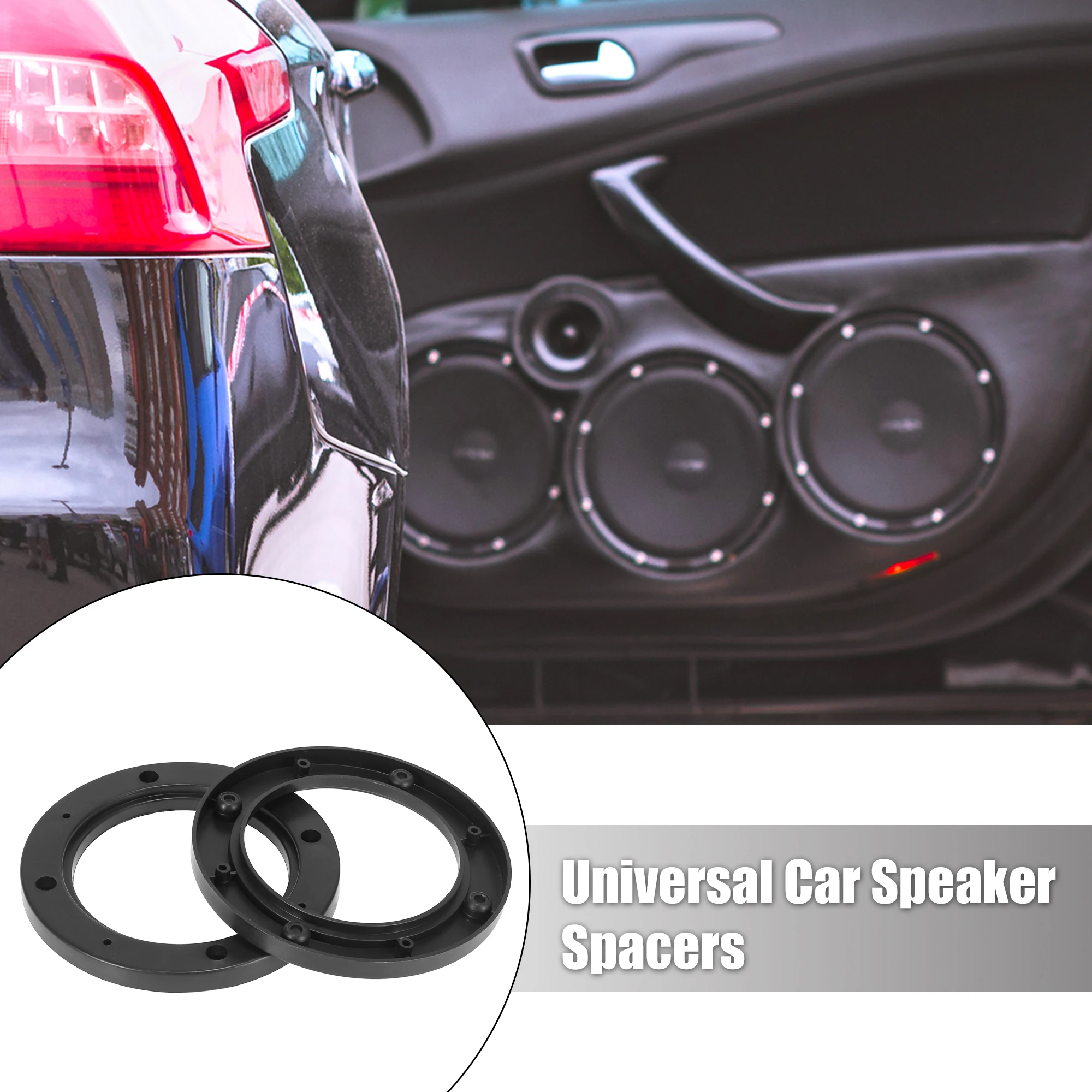 Uxcell 4pcs 4 Inch Car Black Hollow Universal Speaker Spacer Mounting Spacer 92mm ID
Uxcell 4pcs 4 Inch Car Black Hollow Universal Speaker Spacer Mounting Spacer 92mm ID