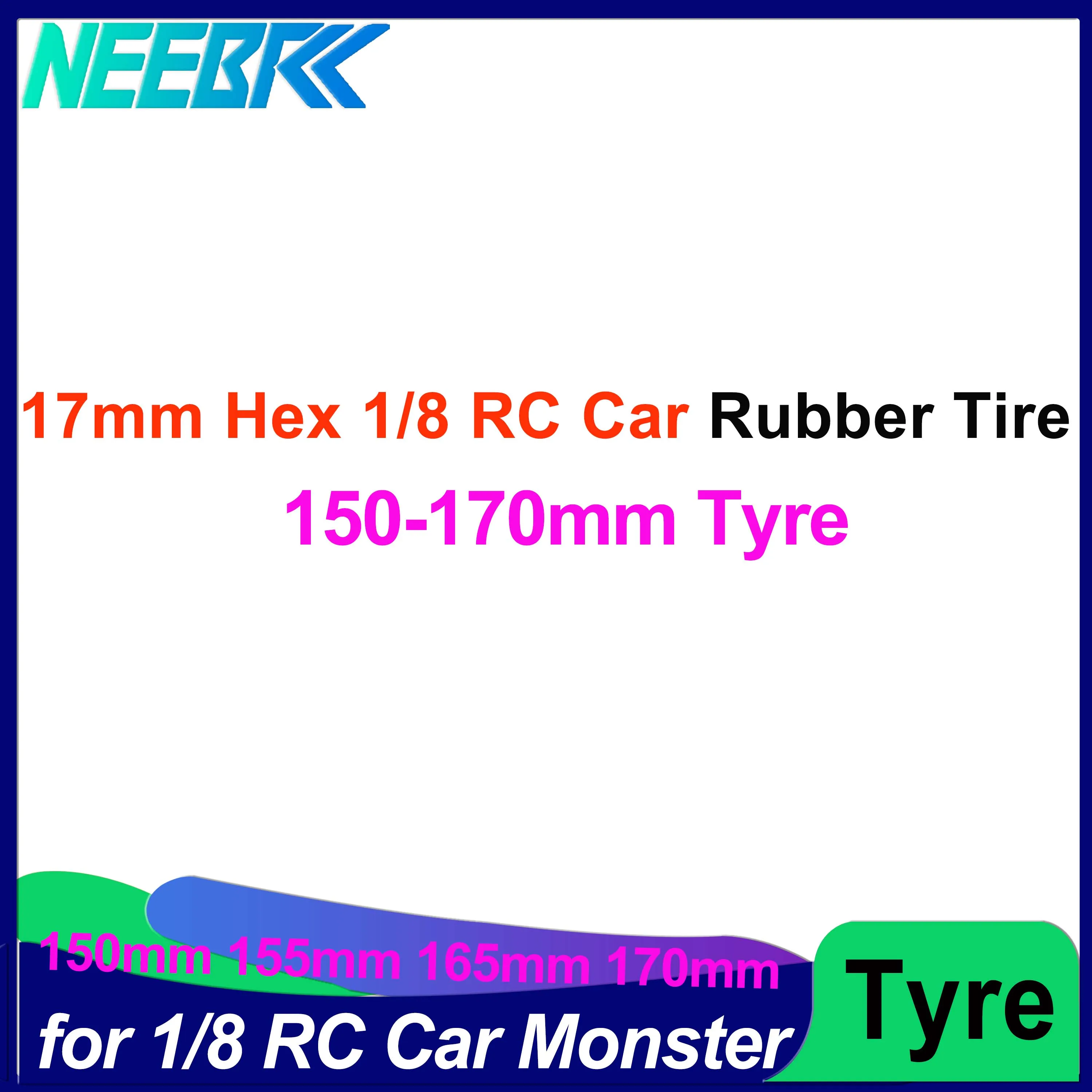 4PCS 17mm Hex 1/8 RC Monster Truck Wheel Tyre Hub Rim Rubber Tire for RC Car Redcat HPI Kyosho Hobao Hongnor Team Losi GM DHK
4PCS 17mm Hex 1/8 RC Monster Truck Wheel Tyre Hub Rim Rubber Tire for RC Car Redcat HPI Kyosho Hobao Hongnor Team Losi GM DHK