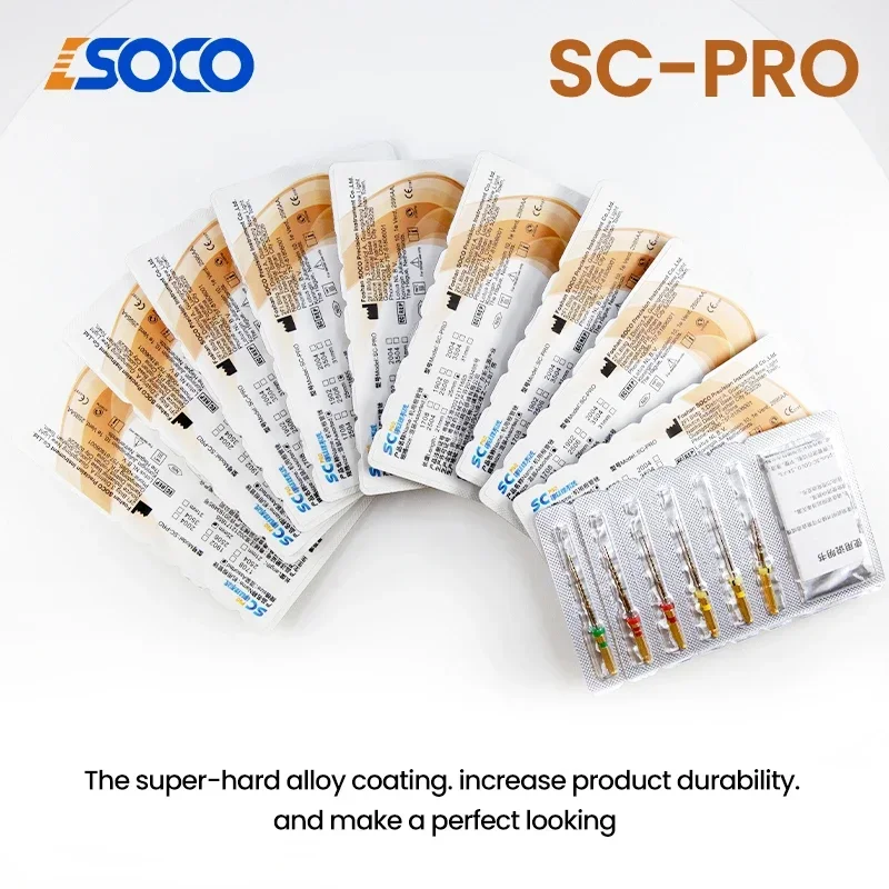 COXO SC-PRO 5/10 коробок Стоматологические вращающиеся напильники с тепловой активировкой Супер режущая сила Стоматология Корневой канал Золото Эндодонтические противоскользящие
COXO SC-PRO 5/10 коробок Стоматологические вращающиеся напильники с тепловой активировкой Супер режущая сила Стоматология Корневой канал Золото Эндодонтические противоскользящие