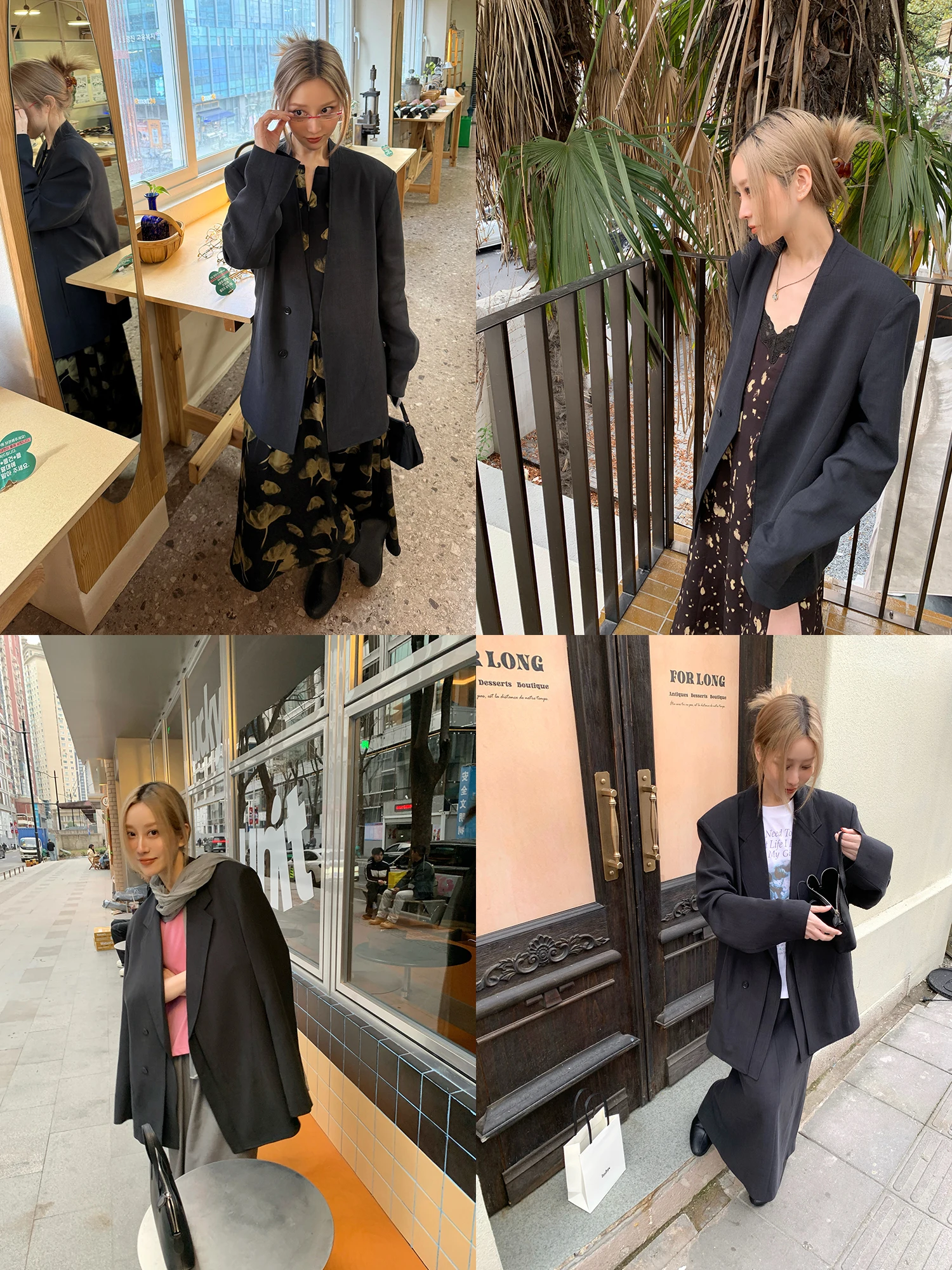SukiiRED Spring Collection Women's Suit with Detachable Jacket Knee-Length Chino Pants Back Split Long Sleeve Fashion Set
SukiiRED Spring Collection Women's Suit with Detachable Jacket Knee-Length Chino Pants Back Split Long Sleeve Fashion Set
