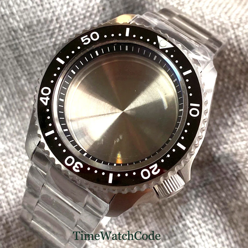 Solid Titanium 41mm Diving Watch Case+Bracelet Fit NH35 NH36 ETA2824 ST2130 PT5000 Sapphire Glass 200m Waterproof AR Coating
Solid Titanium 41mm Diving Watch Case+Bracelet Fit NH35 NH36 ETA2824 ST2130 PT5000 Sapphire Glass 200m Waterproof AR Coating