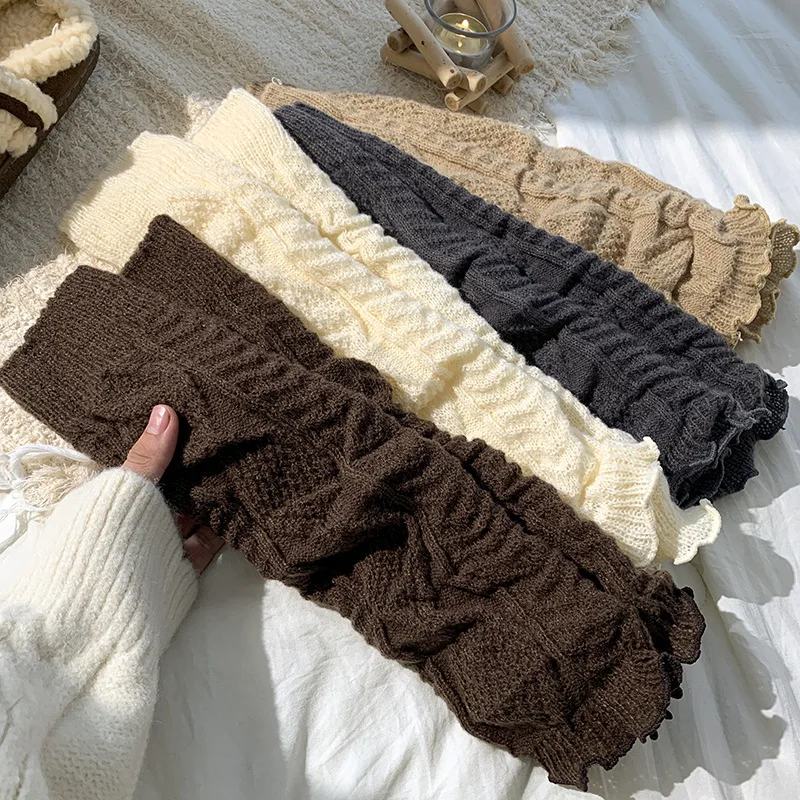 4 пары женских гетр с напуском до середины икры Y2K — теплые манжеты для танцев/йоги, облегающие леггинсы, носки
4 пары женских гетр с напуском до середины икры Y2K — теплые манжеты для танцев/йоги, облегающие леггинсы, носки