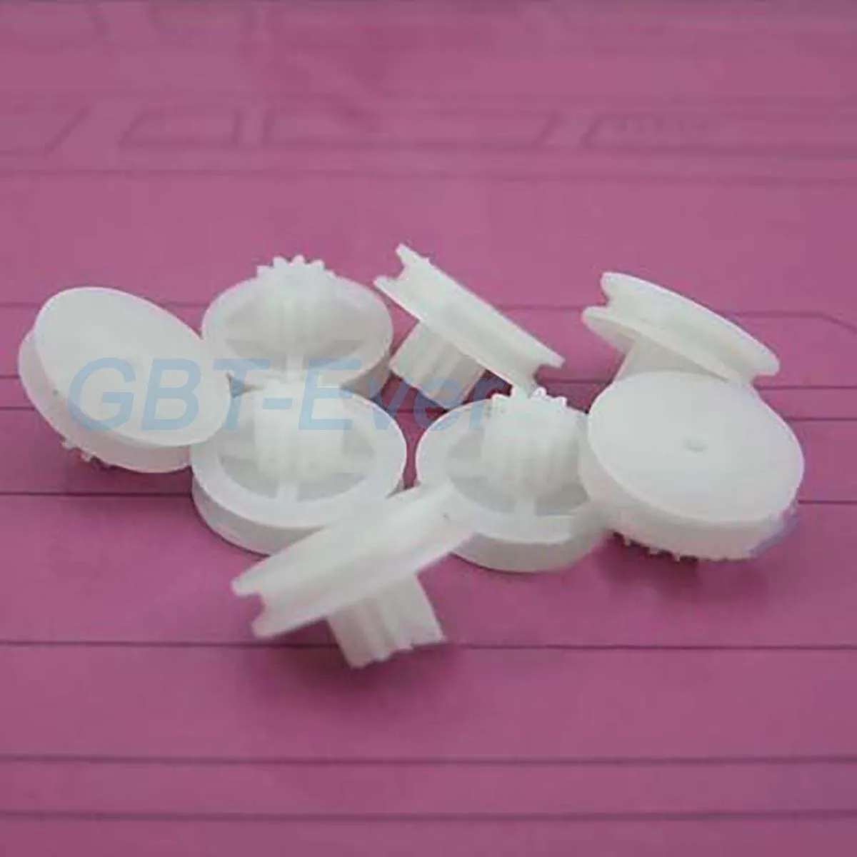 20Pcs White Plastic Pulley Wheel Mini Gear Motor Wheels 10 Teeth Gear Bore 2.05mm OD 14.5mm Toy Cars Model DIY Accessories
20Pcs White Plastic Pulley Wheel Mini Gear Motor Wheels 10 Teeth Gear Bore 2.05mm OD 14.5mm Toy Cars Model DIY Accessories