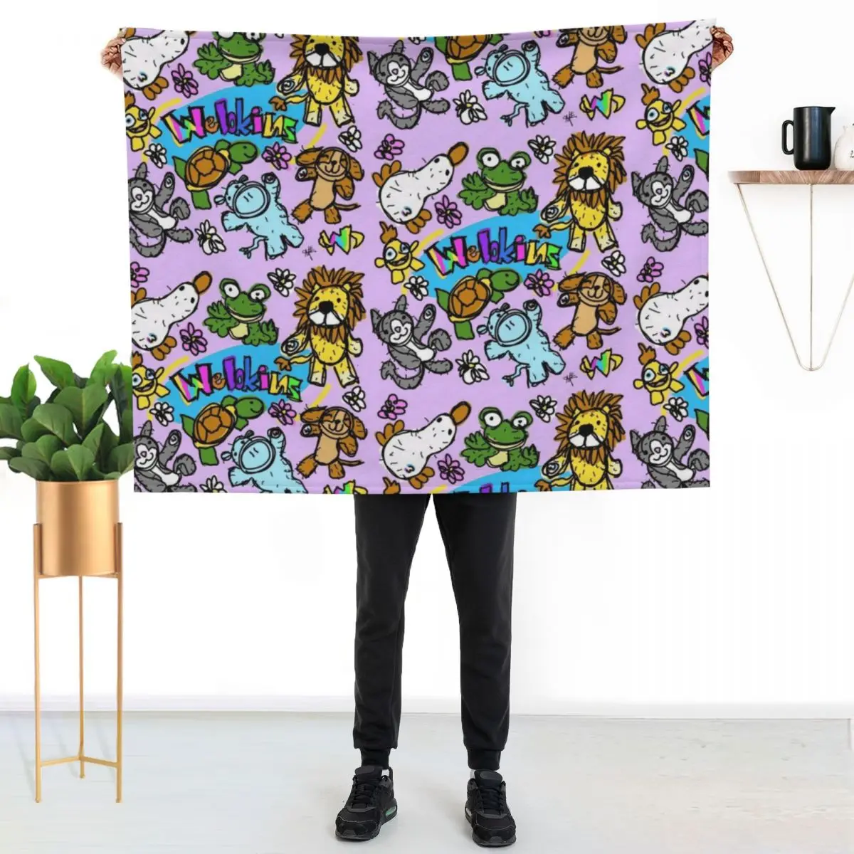 Cute and Sweet and Fun Webkinz Scribble Pals Throw Blanket Fuzzy Plush Throw Blanket for Sofa Chair
Cute and Sweet and Fun Webkinz Scribble Pals Throw Blanket Fuzzy Plush Throw Blanket for Sofa Chair
