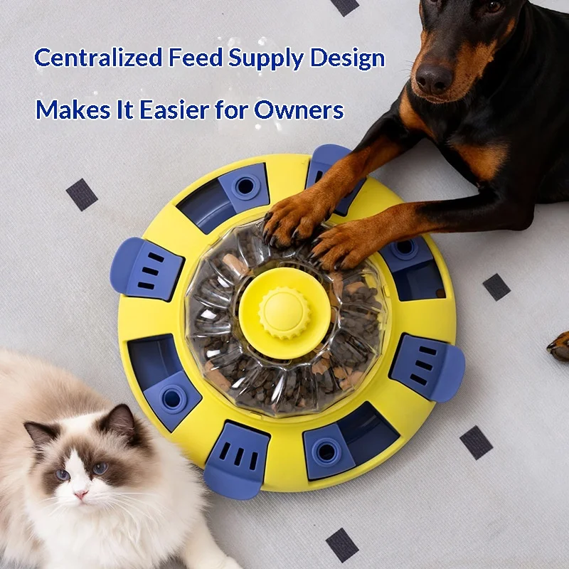 Dog Training Button Pet Press Leakage Training Device Slow Feeder Toy Food Dispenser Treat Puzzle for Dogs Cats Anxiety Relief
Dog Training Button Pet Press Leakage Training Device Slow Feeder Toy Food Dispenser Treat Puzzle for Dogs Cats Anxiety Relief