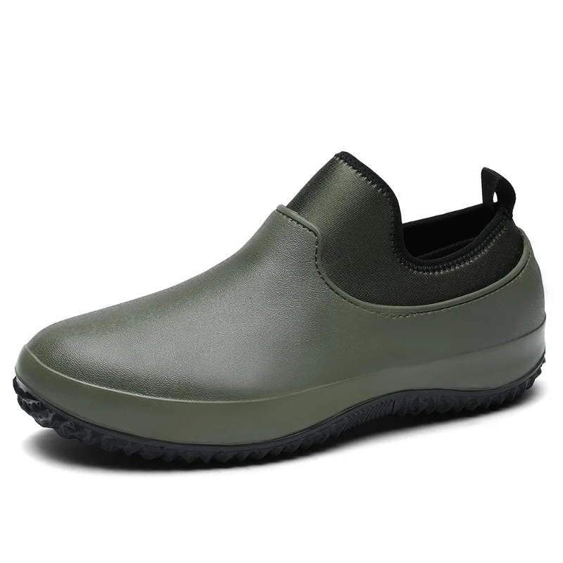 Men's Low Top Rain Boots Non-slip Waterproof Garden Shoes Rubber Ankle Rain Shoes Slip-on Chef Work Shoes Mens Loafers Plus Size
Men's Low Top Rain Boots Non-slip Waterproof Garden Shoes Rubber Ankle Rain Shoes Slip-on Chef Work Shoes Mens Loafers Plus Size