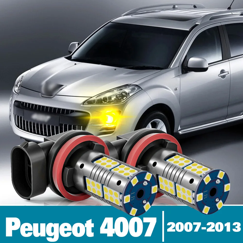 2pcs LED Fog Light For Peugeot 4007 Accessories 2007 2008 2009 2010 2011 2012 2013
2pcs LED Fog Light For Peugeot 4007 Accessories 2007 2008 2009 2010 2011 2012 2013