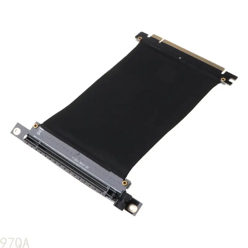 97QA Полная скорость PCIe X16 Расширение графической карты для графического GPU Vertical Antyjam
97QA Полная скорость PCIe X16 Расширение графической карты для графического GPU Vertical Antyjam